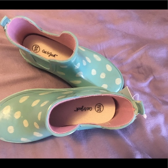 Cat & Jack kids Wellies sz 11/12 - Picture 4 of 4
